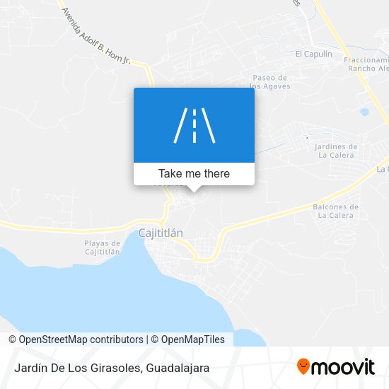 Mapa de Jardín De Los Girasoles