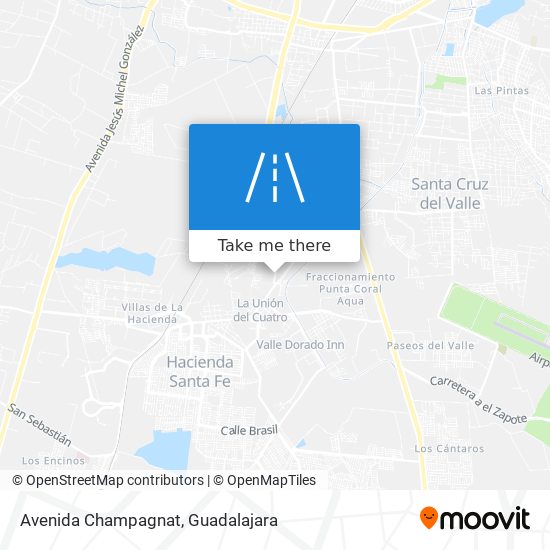 Avenida Champagnat map