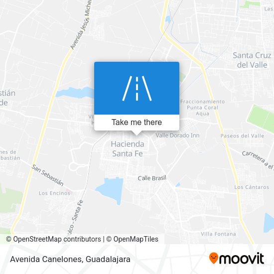 Avenida Canelones map