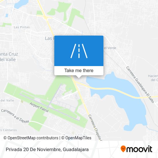 Privada 20 De Noviembre map