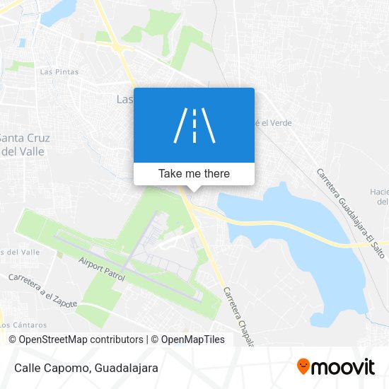 Mapa de Calle Capomo