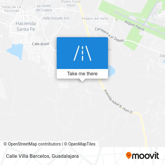 Calle Villa Barcelos map