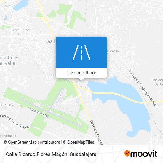 Mapa de Calle Ricardo Flores Magón
