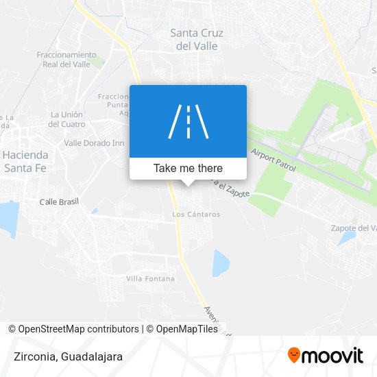 Mapa de Zirconia