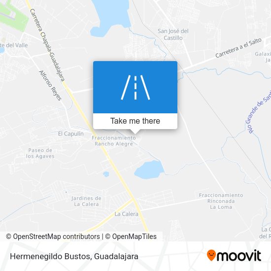 Mapa de Hermenegildo Bustos