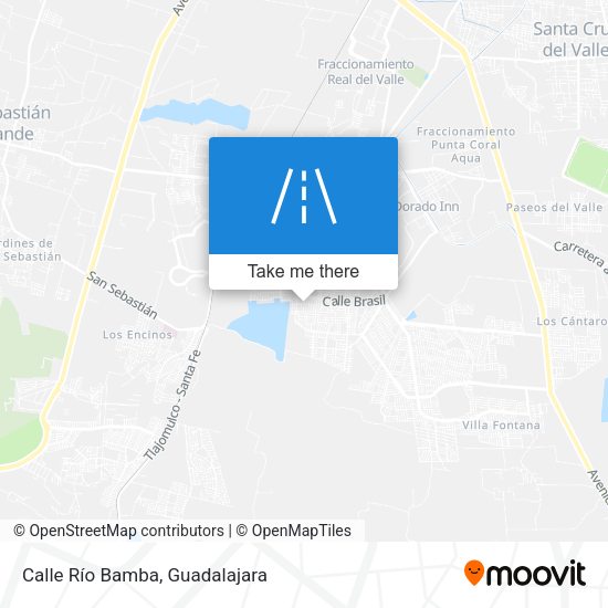 Calle Río Bamba map