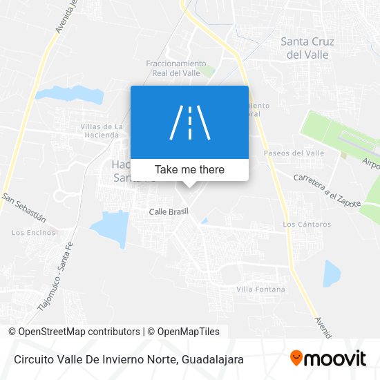 Mapa de Circuito Valle De Invierno Norte