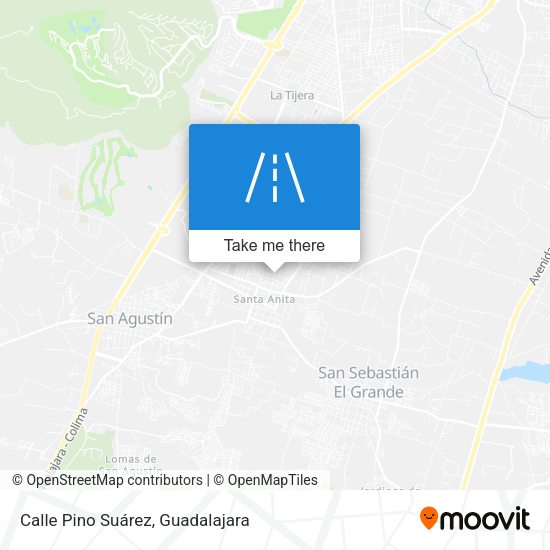 Calle Pino Suárez map