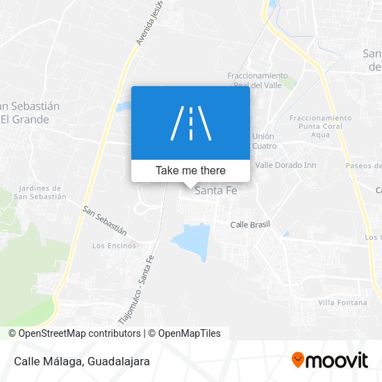 Calle Málaga map