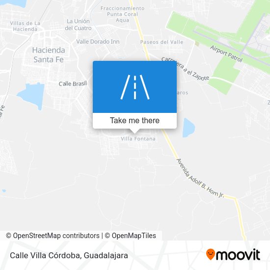 Calle Villa Córdoba map