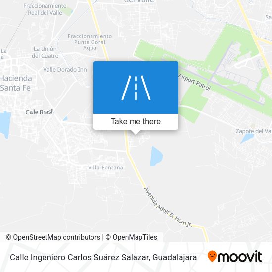 Calle Ingeniero Carlos Suárez Salazar map