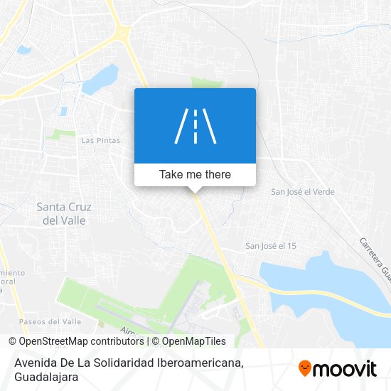 Avenida De La Solidaridad Iberoamericana map