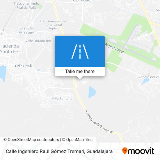 Calle Ingeniero Raúl Gómez Tremari map