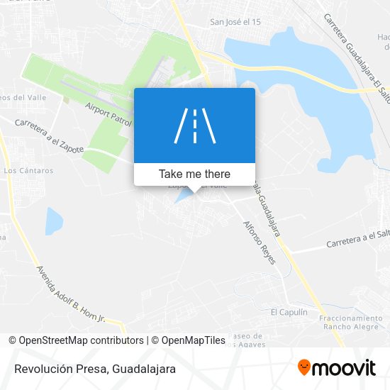 Mapa de Revolución Presa