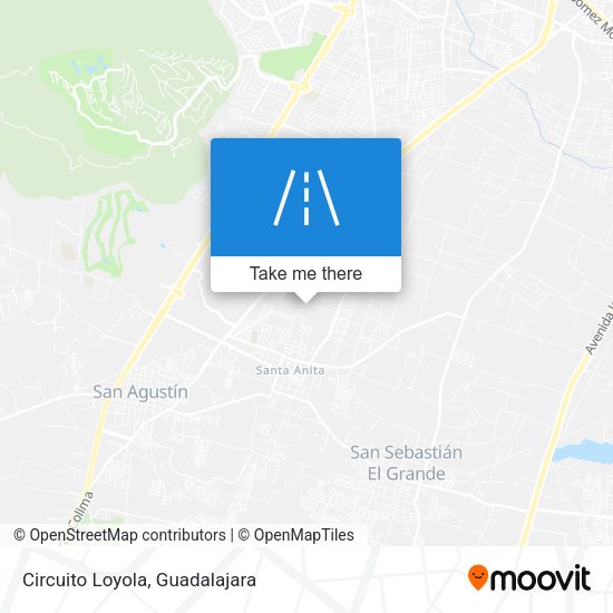 Mapa de Circuito Loyola