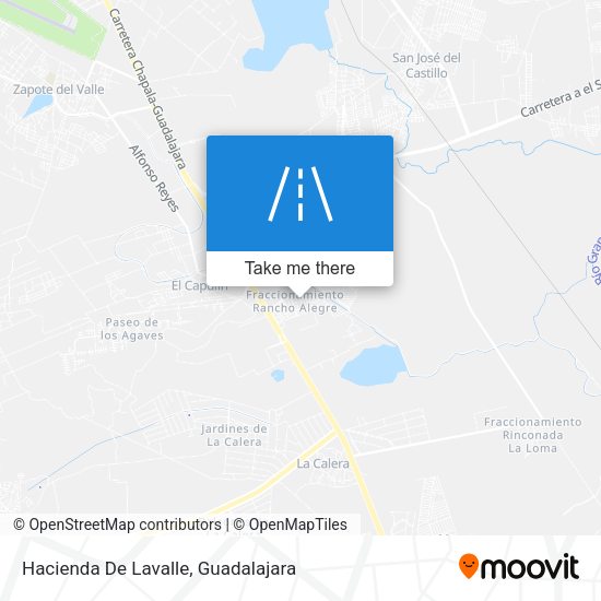 Mapa de Hacienda De Lavalle