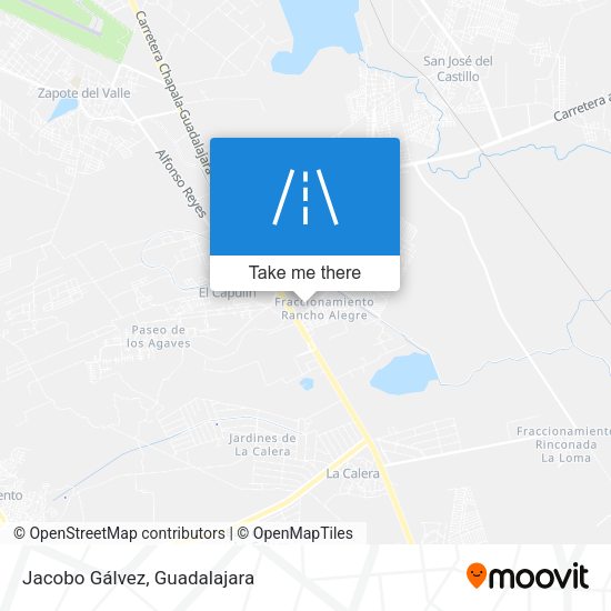 Mapa de Jacobo Gálvez