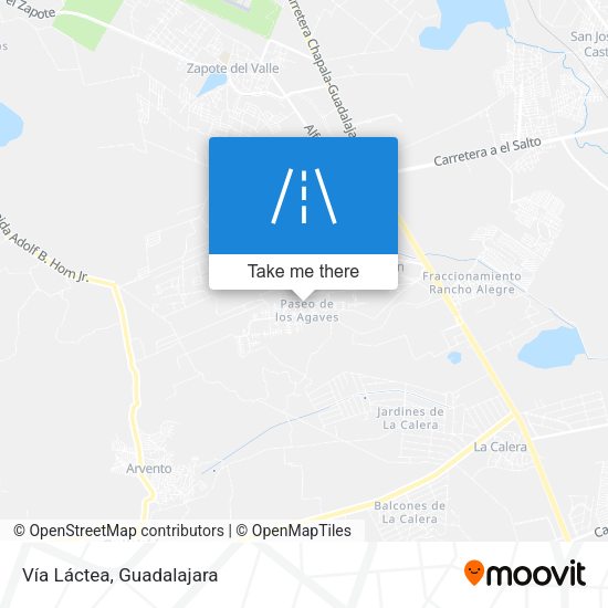 Vía Láctea map