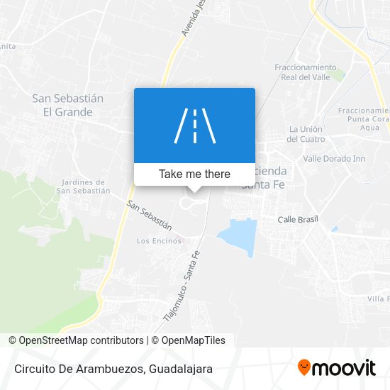 Circuito De Arambuezos map