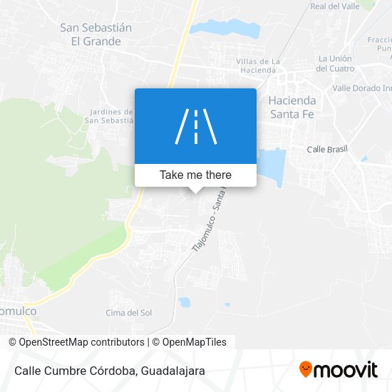 Calle Cumbre Córdoba map