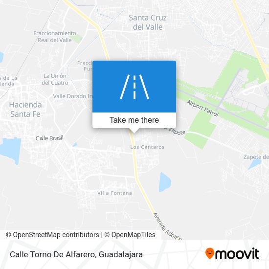 Calle Torno De Alfarero map