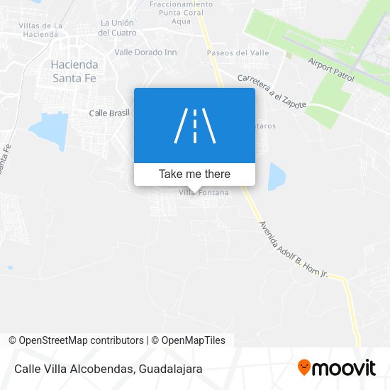 Mapa de Calle Villa Alcobendas