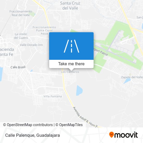 Mapa de Calle Palenque