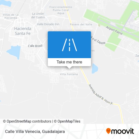 Calle Villa Venecia map