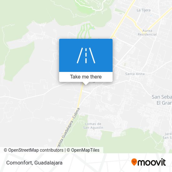 Mapa de Comonfort