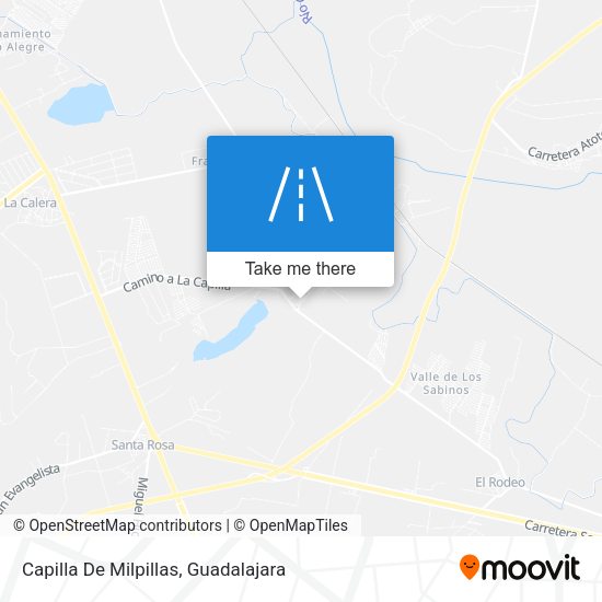 Capilla De Milpillas map
