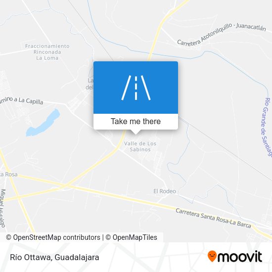 Mapa de Río Ottawa