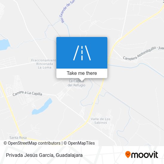 Privada Jesús García map
