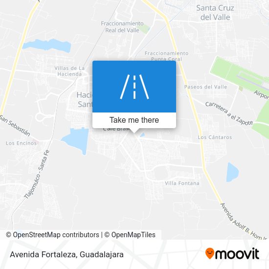 Avenida Fortaleza map