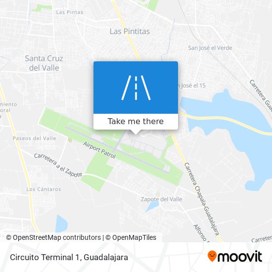 Mapa de Circuito Terminal 1