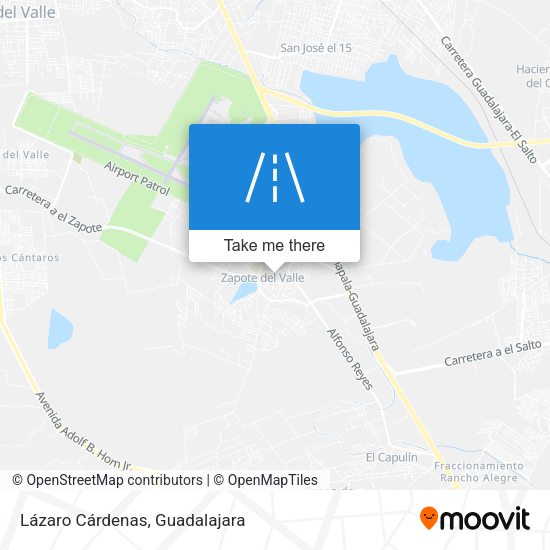 Mapa de Lázaro Cárdenas