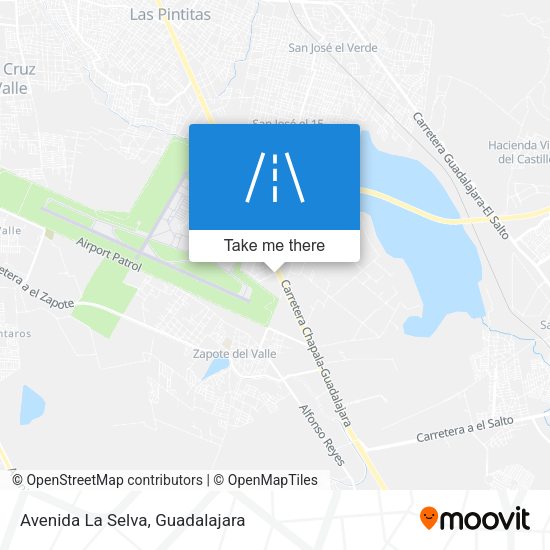 Avenida La Selva map