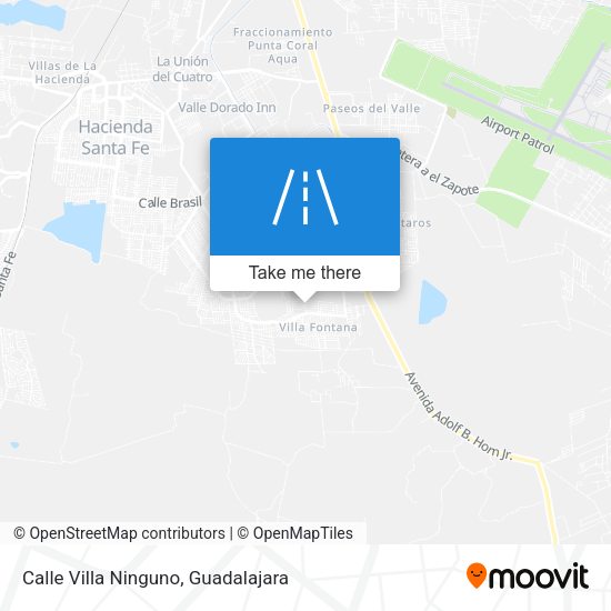 Mapa de Calle Villa Ninguno