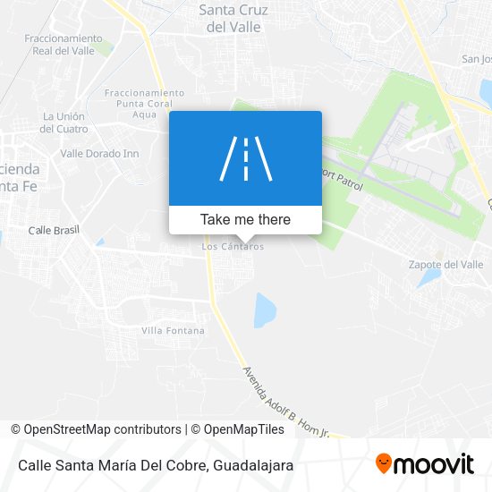 Calle Santa María Del Cobre map