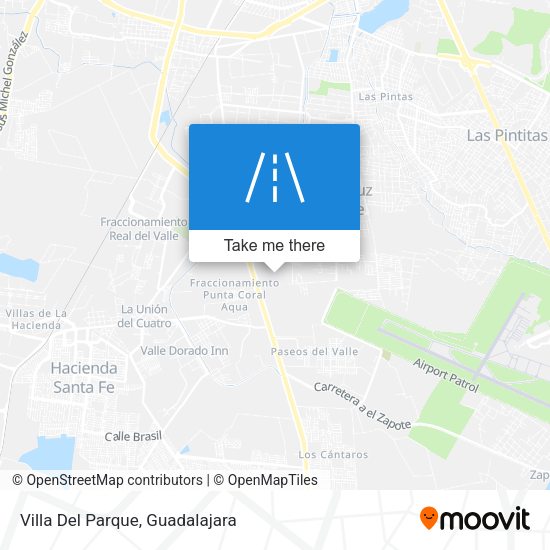 Mapa de Villa Del Parque