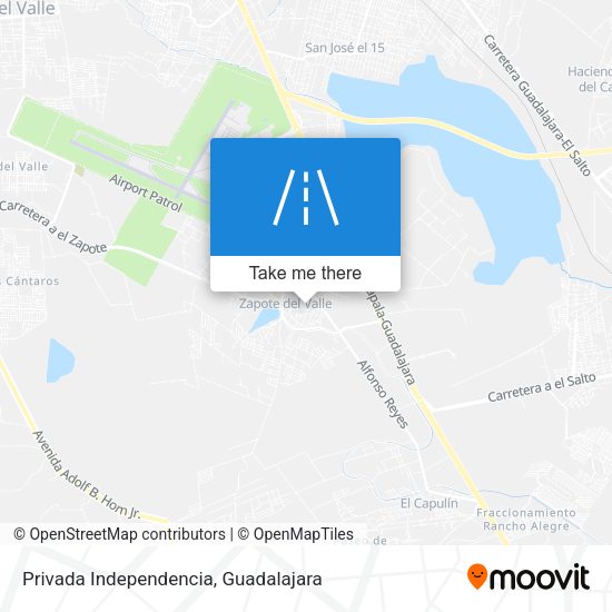 Mapa de Privada Independencia