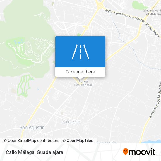 Calle Málaga map