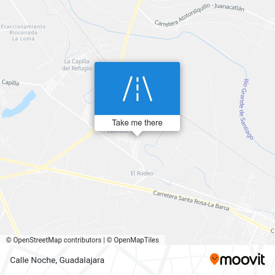 Mapa de Calle Noche