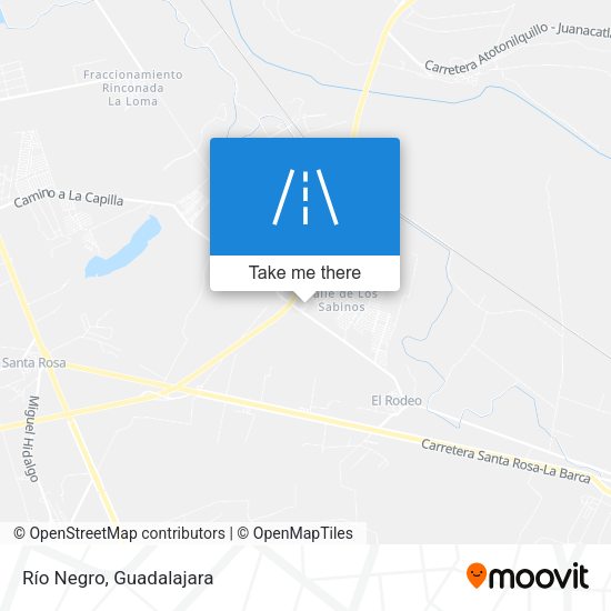 Mapa de Río Negro