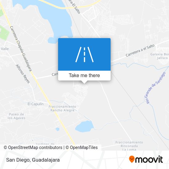 Mapa de San Diego