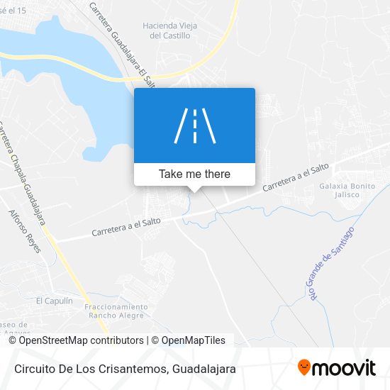 Circuito De Los Crisantemos map