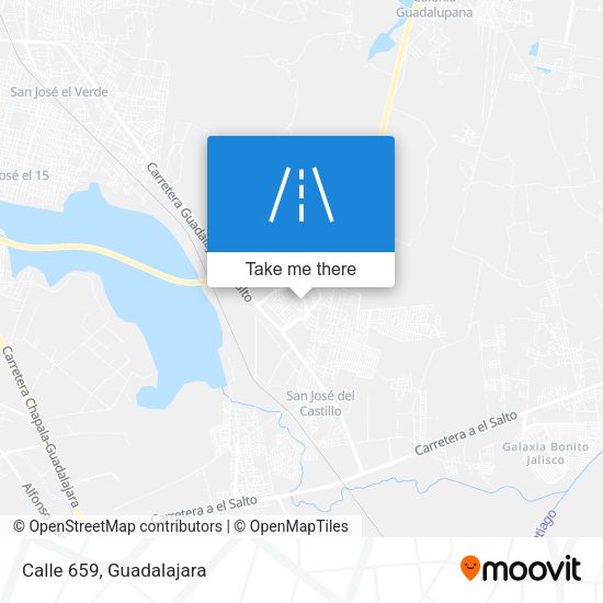 Mapa de Calle 659