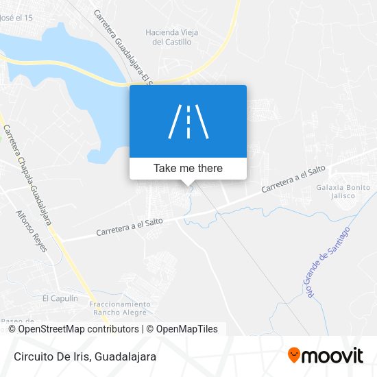 Mapa de Circuito De Iris