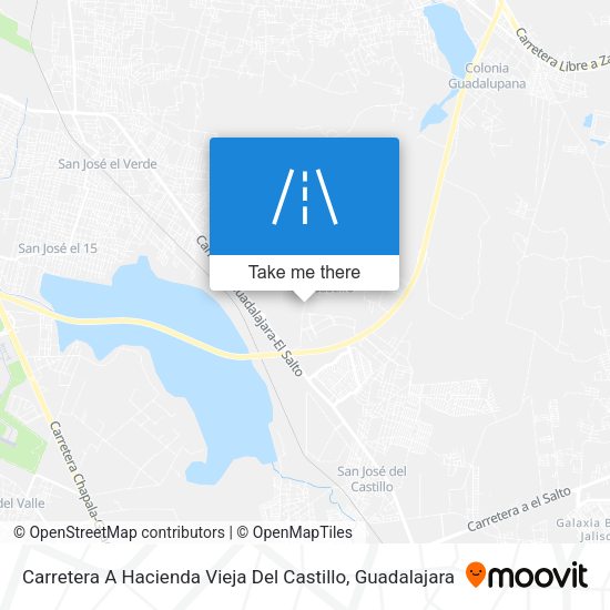 Carretera A Hacienda Vieja Del Castillo map