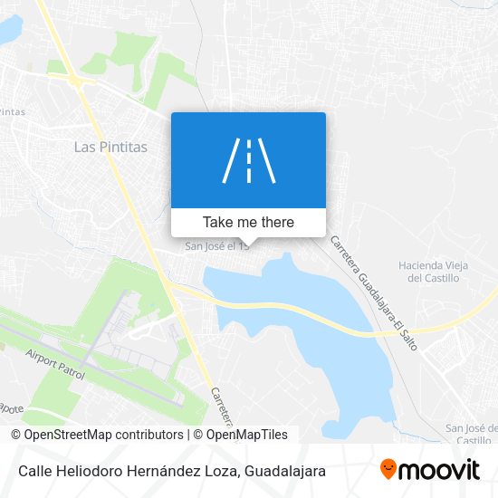 Calle Heliodoro Hernández Loza map