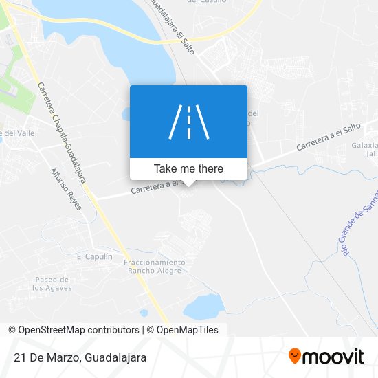 Mapa de 21 De Marzo